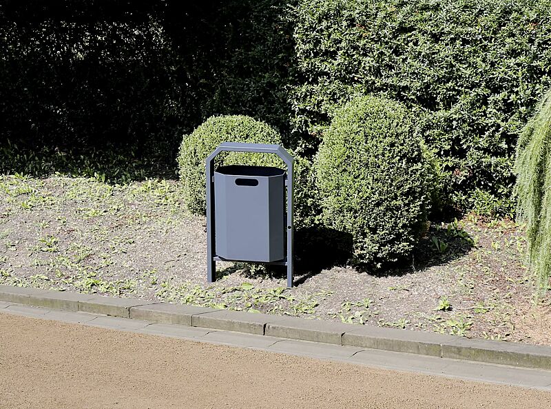 abfallbehaelter-devon__shoKAT0069556 Abfallbehälter DEVON zum Einbetonieren, in RAL 7016 anthazitgrau