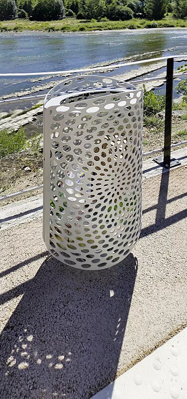 abfallbehaelter-keo__shoKAT0061320 Abfallbehälter KEO in grau 2900 sable