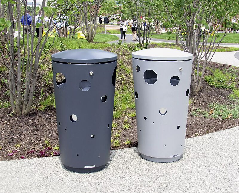 abfallbehaelter-swissbin__shoKAT0056731 Abfallbehälter SWISSBIN zum Aufdübeln, in RAL 7016 anthrazitgrau und RAL 9006 weißaluminium