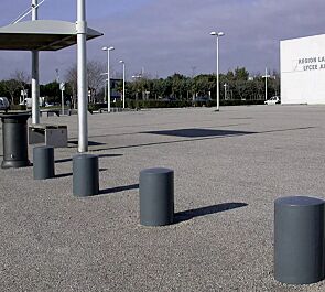 Abwehrpoller ALTIS, in grau 2900 sable