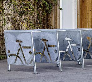 Anlehnbügel FARGO, feuerverzinkt