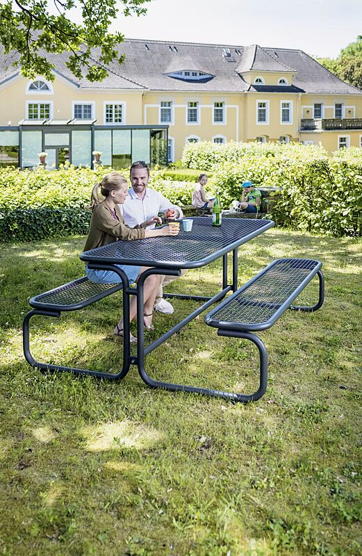 bank-tisch-kombination-campo__shoKAT0057779 Bank-Tisch-Kombination CAMPO in RAL 7016 anthrazitgrau