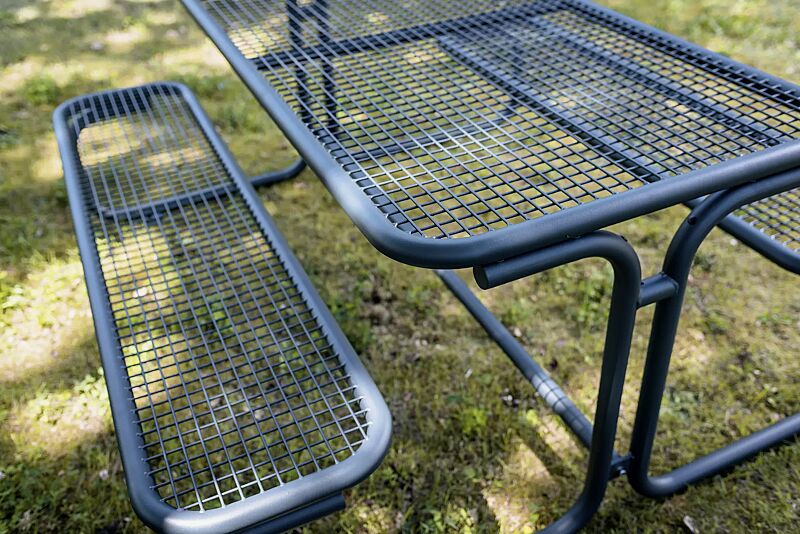 bank-tisch-kombination-campo__shoKAT0057784 Bank-Tisch-Kombination CAMPO in RAL 7016 anthrazitgrau