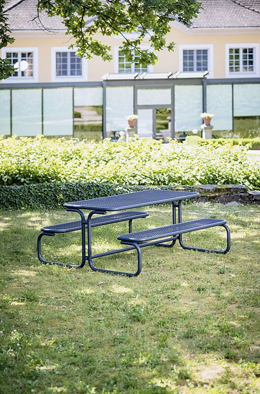 bank-tisch-kombination-campo__shoKAT0057786 Bank-Tisch-Kombination CAMPO in RAL 7016 anthrazitgrau