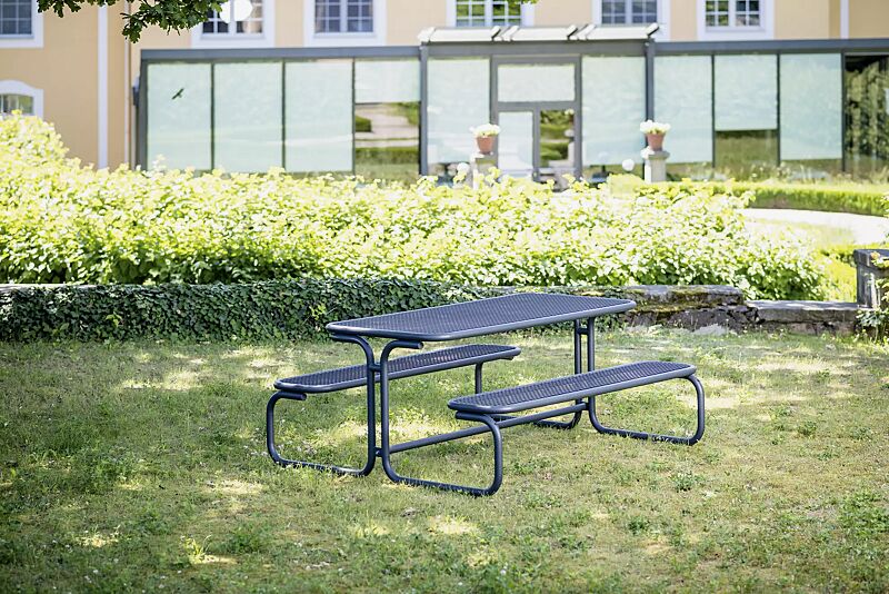 bank-tisch-kombination-campo__shoKAT0057787 Bank-Tisch-Kombination CAMPO in RAL 7016 anthrazitgrau