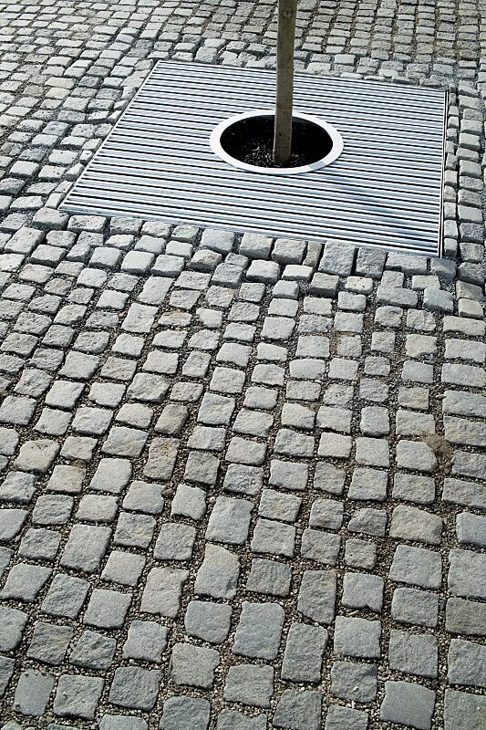 baumschutzrost-und--gitter-arbottura__shoKAT0022333 Baumschutzrost ARBOTTURA, quadratisch, ohne Baumschutzgitter