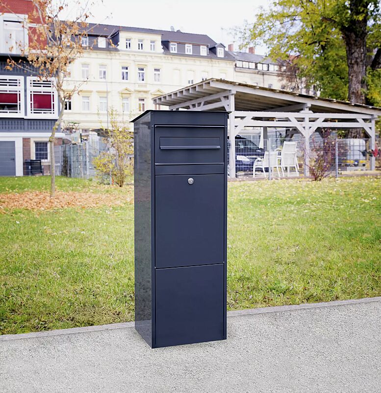 Brief- und Paketkasten BREST in RAL 7016 anthrazitgrau