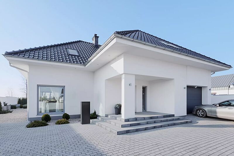 Brief- und Paketkasten LUANT in RAL 7016 anthrazitgrau