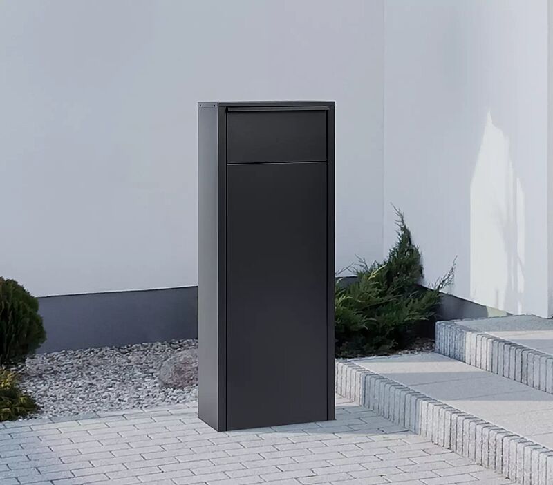 Brief- und Paketkasten LUANT in RAL 7016 anthrazitgrau