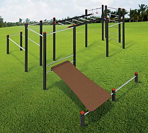 <div id="container" class="container">Calisthenics-Anlage EXTENSOR</div>