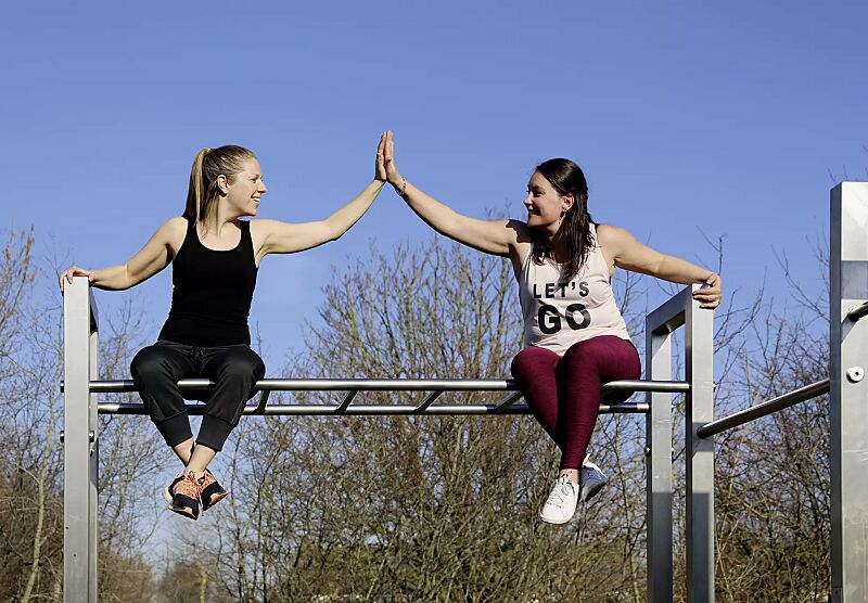 calisthenics-anlage-xs-feld__shoKAT0067921 Calisthenics-Anlage XS-FELD, Ausführung Basic, Serie BARFORZ