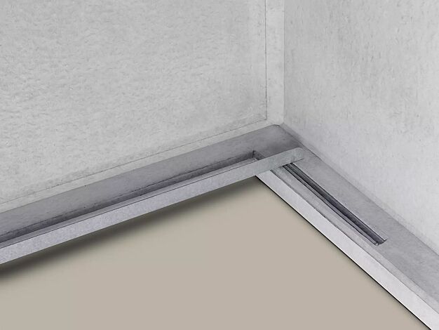 Detail: stufenlos einstellbares Schrammboard