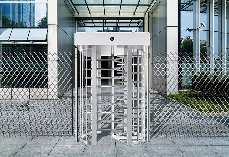 Einzel-Drehkreuz PALAMAS aus Edelstahl