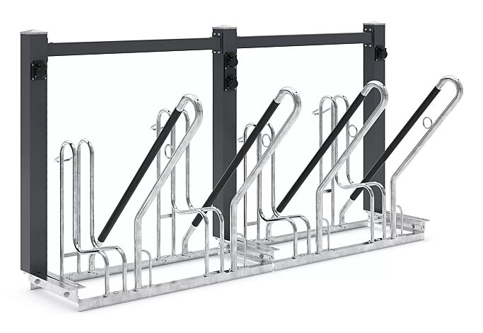 <div id="container" class="container">E-Bike-Ladestation IRVING POWER, Fahrradständer mit Lademodul für 4 Ladepunkte</div>