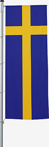 <div id="container" class="container">Fahnentuch SCHWEDEN, Auslegerflagge</div>