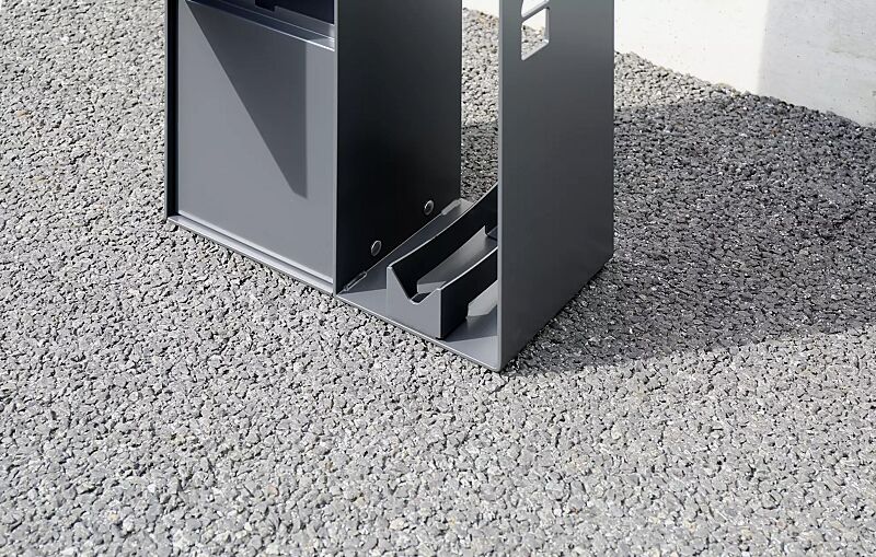 fahrrad-abstellanlage-velo-connector__shoKAT0069529 Detail: Radeinfahrschiene