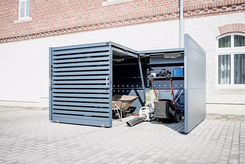 Auch als Geräte-Box nutzbar.