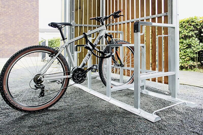fahrradparker-kontur__shoKAT0071270 Fahrradparker KONTUR einseitig, 4 Stellplätze