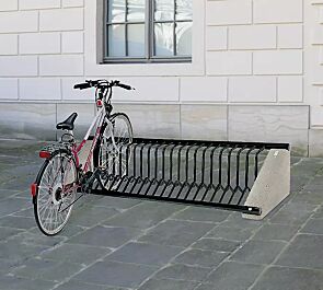 Fahrradständer AURORAS in RAL 9004 signalschwarz