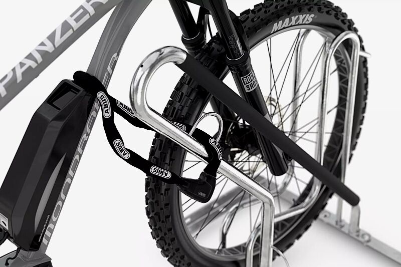 Detail: mit Öse zum optimalen Diebstahlschutz 