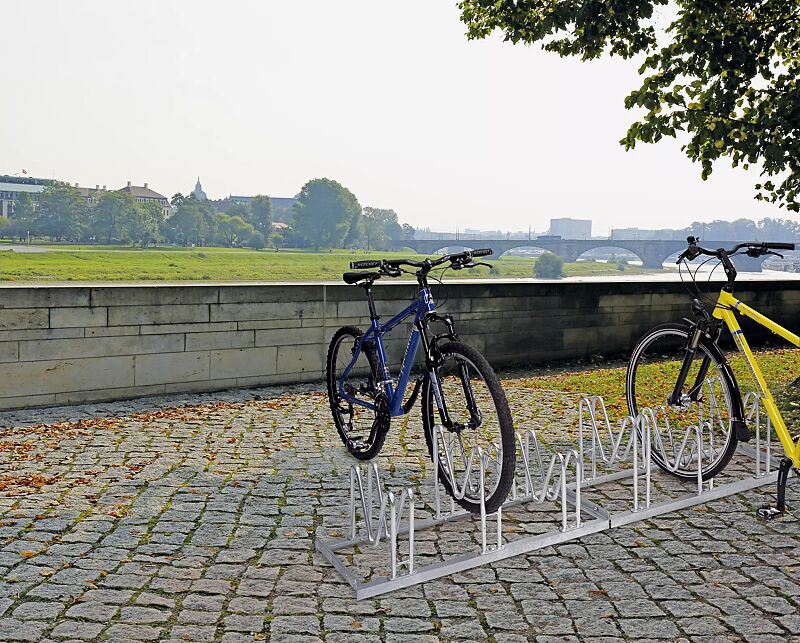 Fahrradständer HOUSTON einseitig, 6 Stellplätze