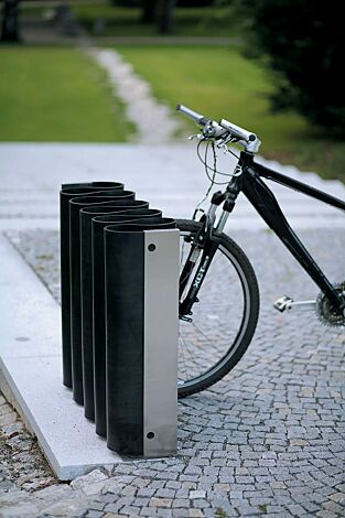 Fahrradständer MEANDRE, Edelstahl
