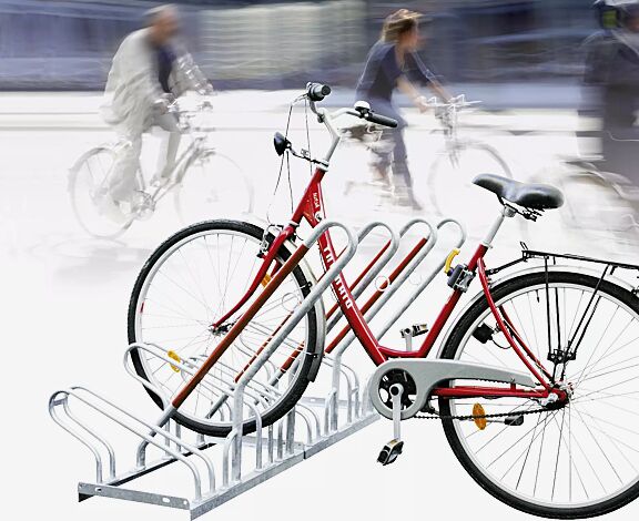<div id="container" class="container">Fahrradständer NEW YORK einseitig, 4 Stellplätze, 4 Anlehnbügel</div>