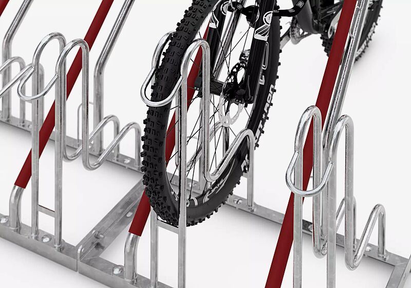 Fahrradständer OAKLAND einseitig, Radabstand 350 mm