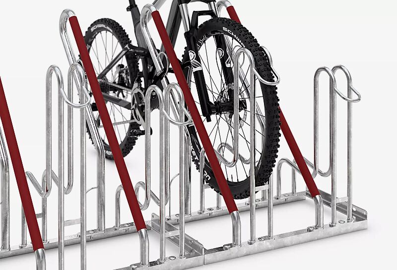 Fahrradständer OAKLAND einseitig, Radabstand 350 mm