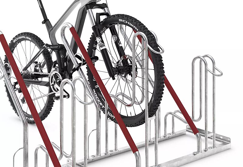 Fahrradständer OAKLAND einseitig, Radabstand 500 mm