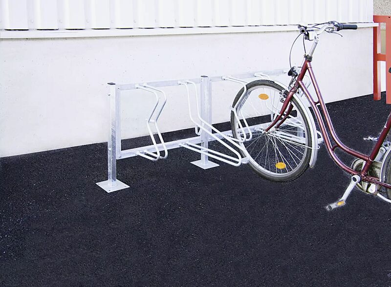 fahrradstaender-salvador__shoKAT0021274 Fahrradständer SALVADOR zum Aufdübeln, 5 Stellplätze