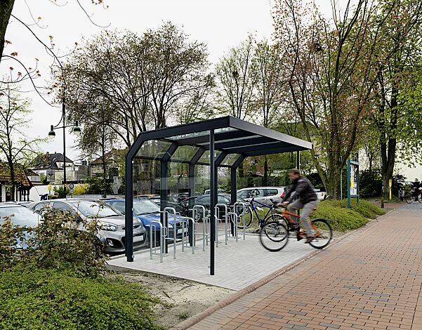 Fahrradüberdachung SATURN