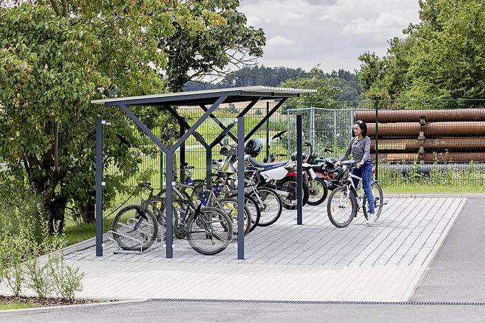 Fahrradüberdachung Z08 Fahrradüberdachungen Überdachungen für