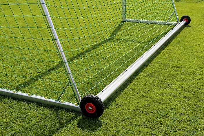 Detail: Gewichtsrohr inkl. Transportrollen