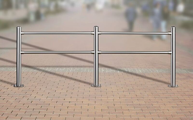 gelaendersystem-borvo__shoKAT0056723 Geländersystem BORVO und Ergänzungsset Geländersystem BORVO ohne Handlauf, mit Rundkopf, 1 m, zum Aufdübeln