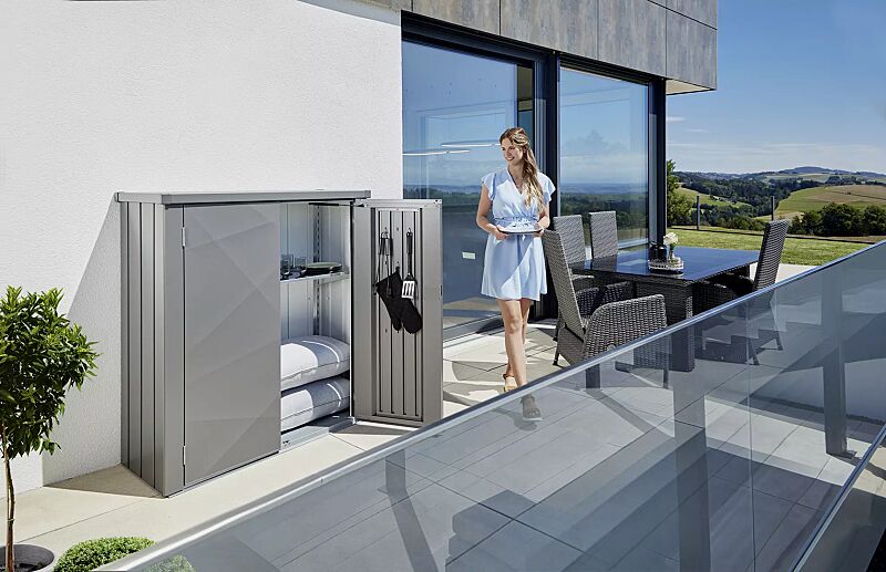 geraeteschrank-romeo-x-design__shoKAT0074833 Geräteschrank ROMEO® X-DESIGN, Größe M, in quarzgrau-metallic