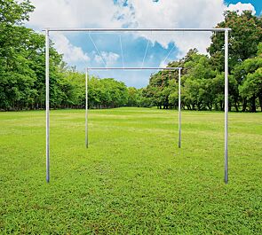 Gerüst mit Wäschestange NAJAK, feuerverzinkt