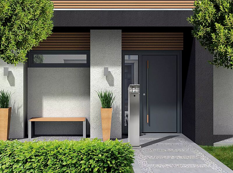 handdesinfektionsspender-neatdes__shoKAT0062189 Handdesinfektionsspender NEATDES ohne Behälter, zum Aufdübeln, aus Edelstahl