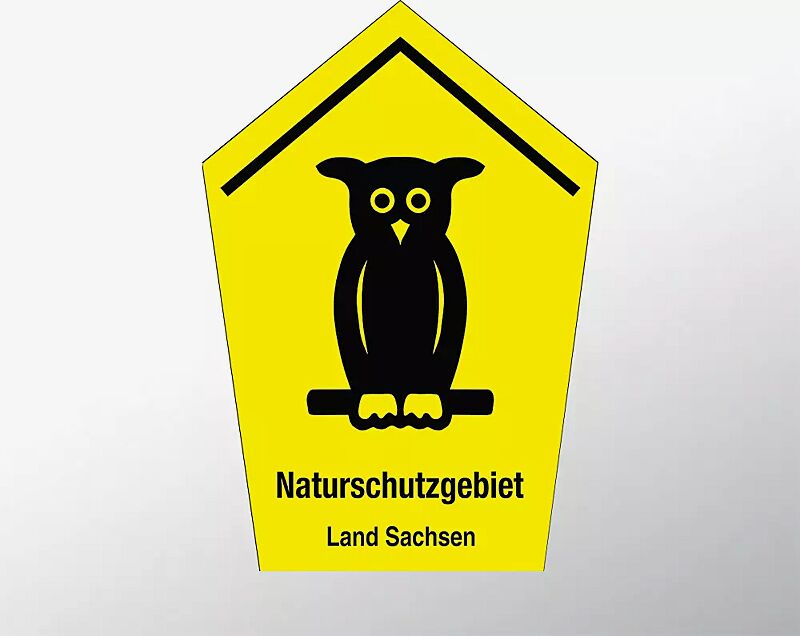 Hinweisschild: Naturschutzgebiet