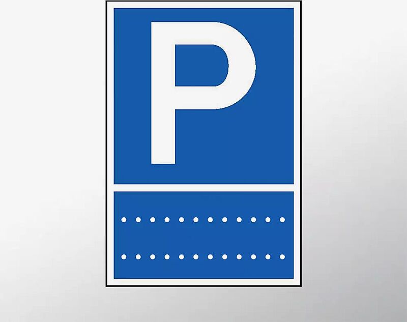 Hinweisschild PARKPLATZ-RESERVIERUNG