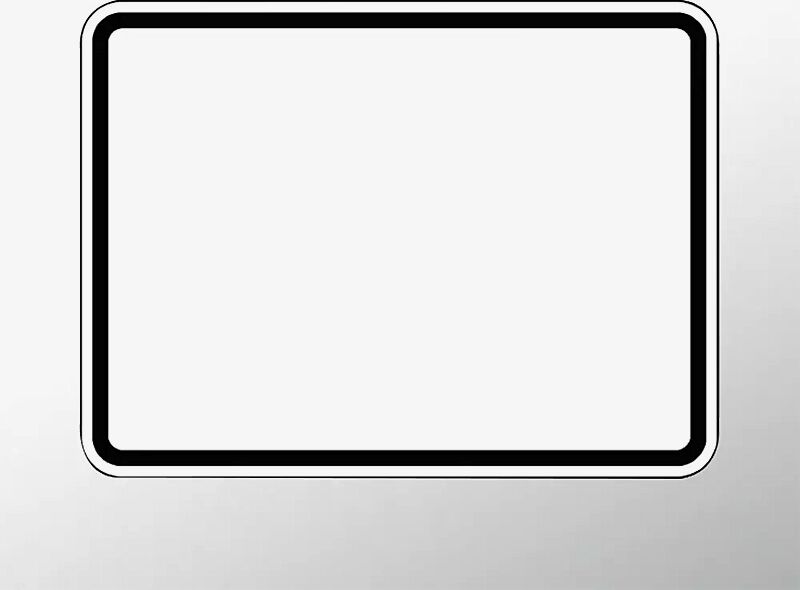 Verkehrszeichen: Text nach Wunsch