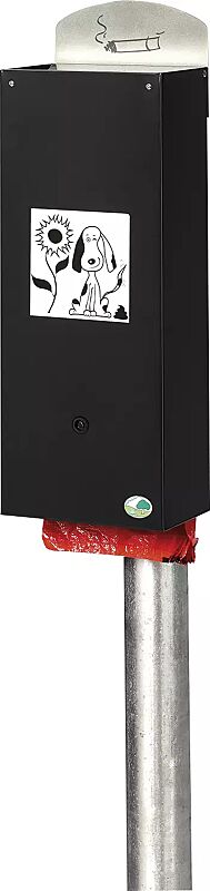 hundekotbeutelspender-tazi__shoKAT0057343 Hundekotbeutelspender TAZI zur Pfostenbefestigung