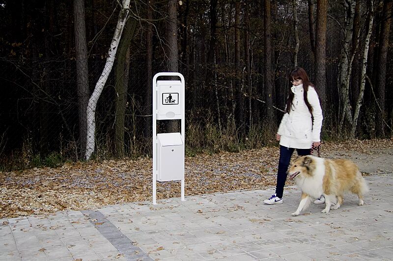 hundetoilette-collie__shoKAT0024622 Hundetoilette COLLIE, zum Aufdübeln, in RAL 9016 verkehrsweiß