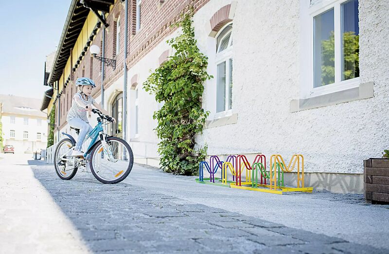 kinderfahrradstaender-maryland__shoKAT0057902 Kinderfahrradständer MARYLAND, 6 Stellplätze, pulverbeschichtet