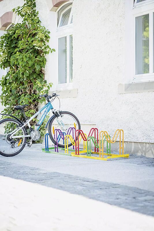 kinderfahrradstaender-maryland__shoKAT0057907 Kinderfahrradständer MARYLAND, 6 Stellplätze, pulverbeschichtet