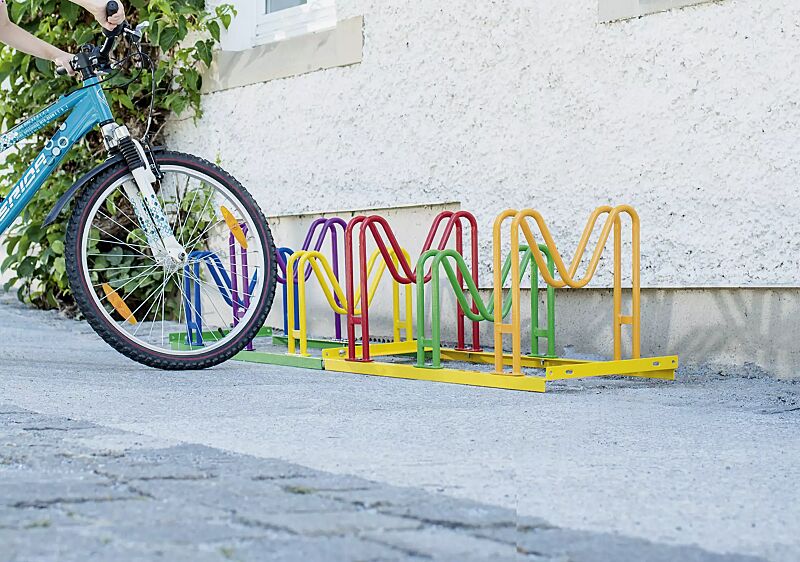 kinderfahrradstaender-maryland__shoKAT0063366 Kinderfahrradständer MARYLAND, 6 Stellplätze, pulverbeschichtet