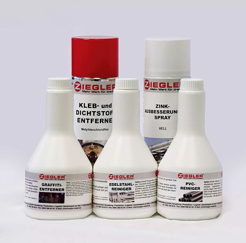 kleb--und-dichtstoffentferner__shoKAT0068171 Graffitientferner, Edelstahlreiniger, PVC-Reiniger, Dicht- und Klebstoffentferner sowie Zinkausbesserungsspray hell