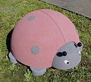 Klettertier KÄFERCHEN aus Betonwerkstein