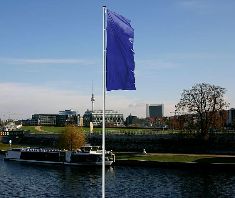 Konischer Aluminium-Fahnenmast ROBUSTA