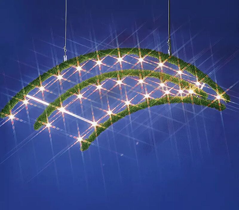 Lichtbogen GOLDSTAUB, zur Straßenüberspannung, links